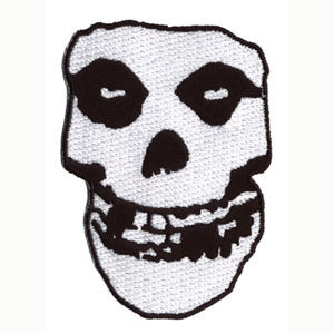 Misfits Skull Embroidered Patch Front