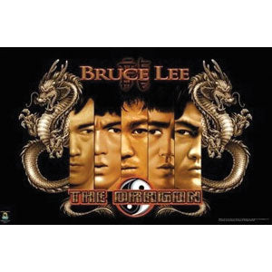 Bruce Lee Mirrors Domestic Poster