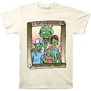 A Day To Remember Welcome To The Family T-shirt Front