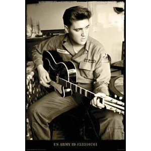 Elvis Presley US Army Domestic Poster