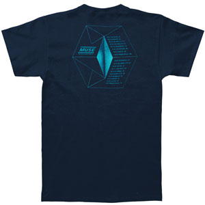 Muse Undisclosed Desires 2010 Tour Slim Fit T-shirt Back