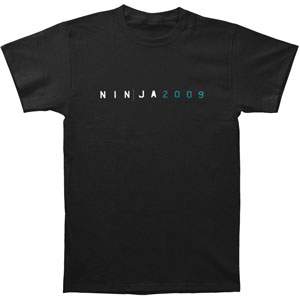 Nine Inch Nails Ninja 2009 Tour Slim Fit T-shirt Front