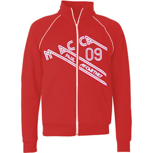 Paul Mccartney Macca 2009 Track Jacket Jogger Sweatshirt Front