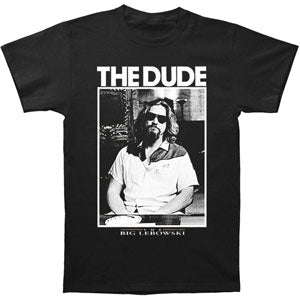 Big Lebowski The Dude Photo T-shirt