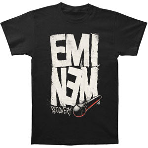 Eminem Recovery Microphone T-shirt Front