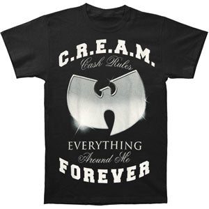 Wu Tang Clan Cream Chrome T-shirt Front