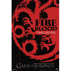Game Of Thrones Targaryen Domestic Poster Front
