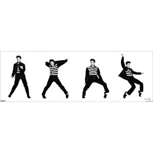 Elvis Presley Jailhouse Rock Sequence Slim Print Poster Front