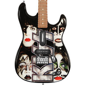 KISS Faces Guitar Controller Back