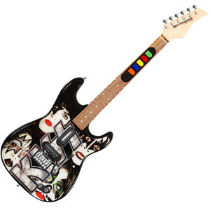 KISS Faces Guitar Controller Front