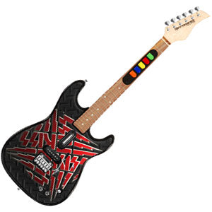 KISS Red Guitar Controller Front