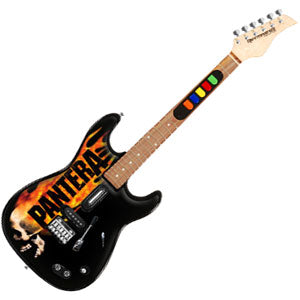 Pantera Skull And Flames Guitar Controller Front