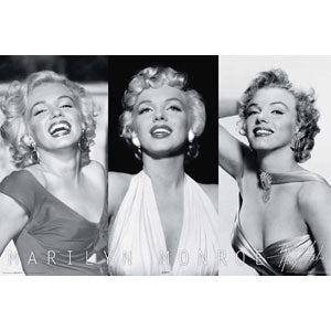 Marilyn Monroe Trio Domestic Poster