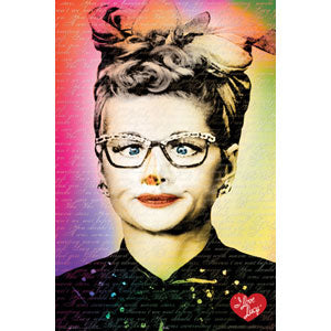 I Love Lucy Text Domestic Poster