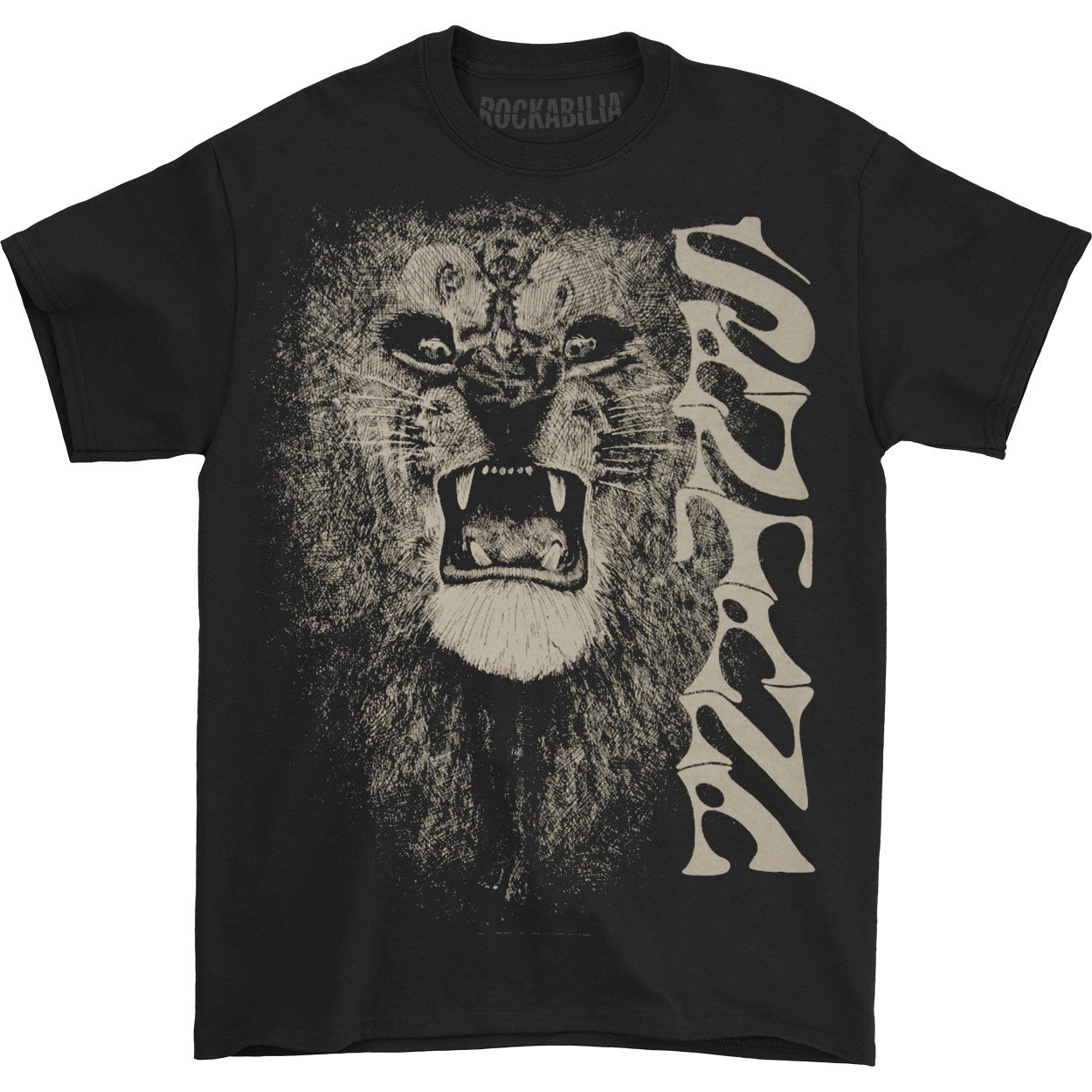 Santana White Lion T-shirt Front