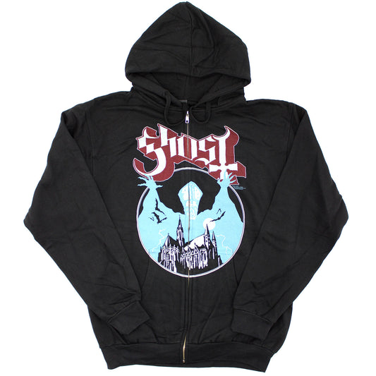 Ghost Opus Eponymous Zippered Hooded Sweatshirt Front