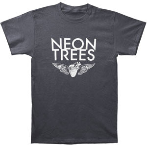 Neon Trees Heart & Wings Slim Fit T-shirt
