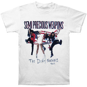 Semi Precious Weapons Flag Dirty Showbiz Slim Fit T-shirt