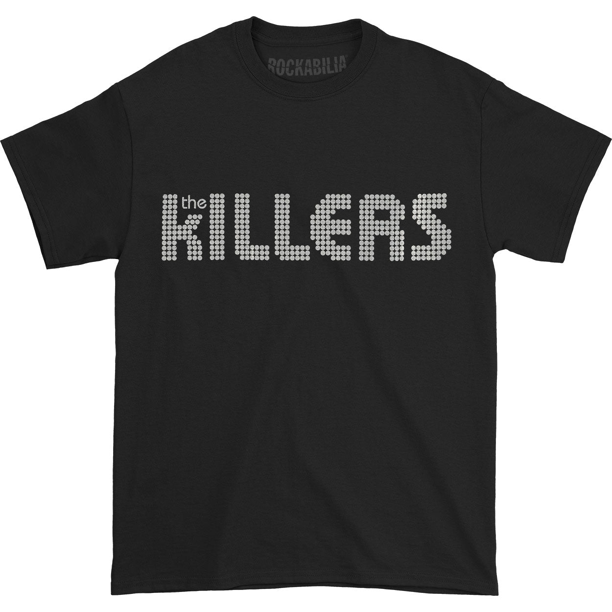 Silver Logo On Super Soft Black Tee T-shirt