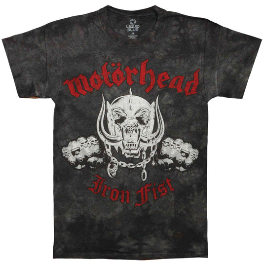 Motorhead Iron Fist Tie Dye T-shirt Front