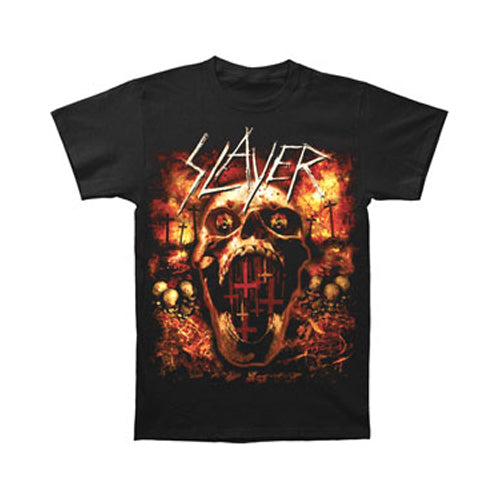 Slayer Hell Skull T-shirt Front
