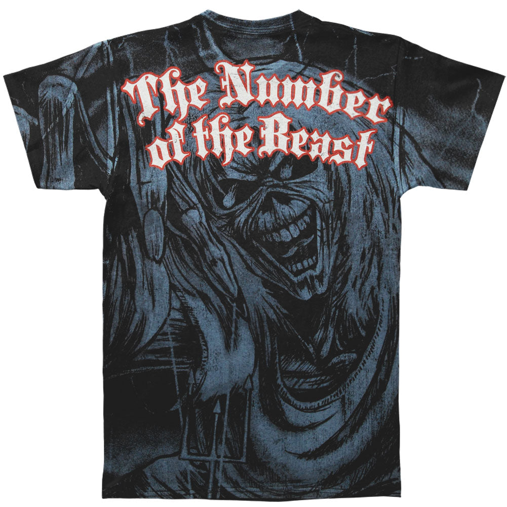 Iron Maiden Sketched NOB AO T-shirt