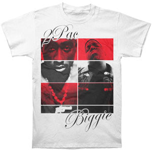 Tupac/Biggie T-shirt Front