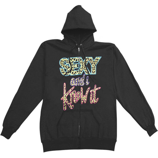 LMFAO Sexy & I Know It Zippered Hooded Sweatshirt