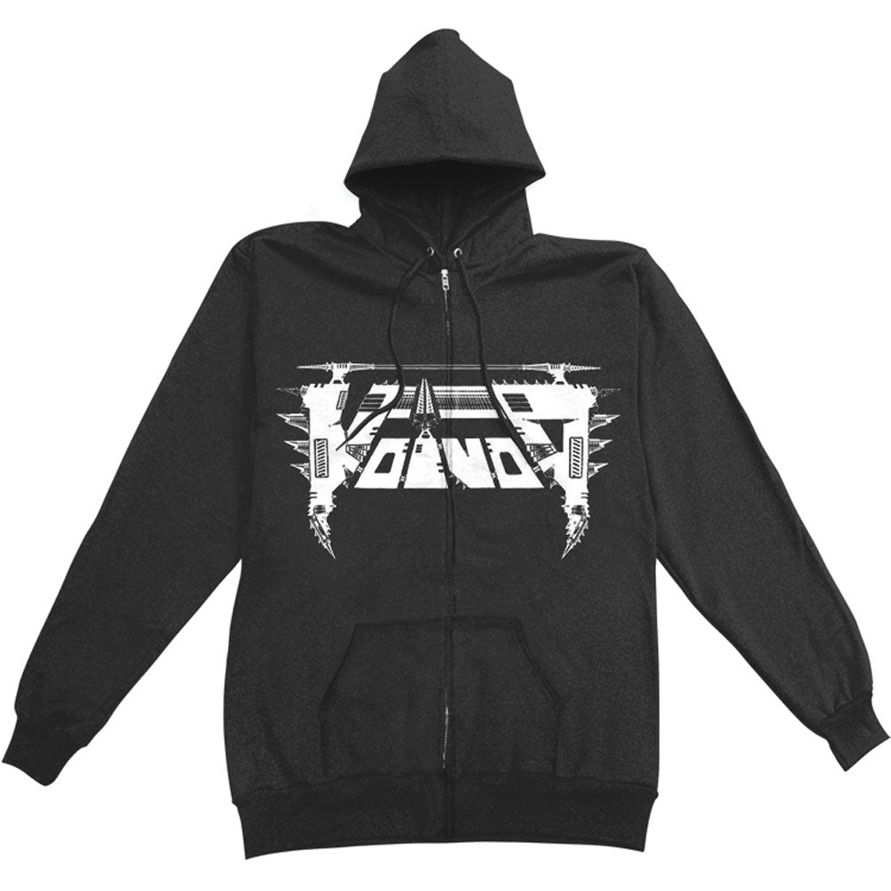 Voivod Korgull Zippered Hooded Sweatshirt Front