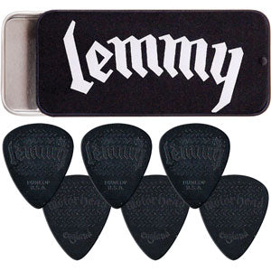Motorhead Lemmy Pick Tin - Dunlop Collector's Guitar Pick Front