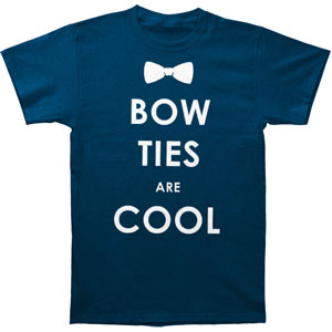 Doctor Who Bow Ties Are Cool T-shirt Front
