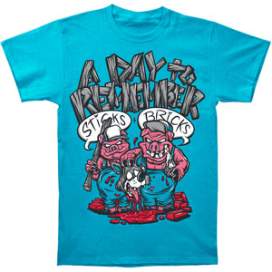 A Day To Remember Sticks And Bricks T-shirt Front