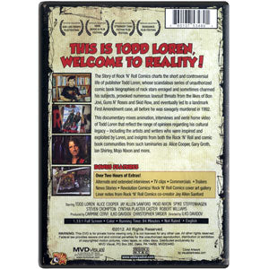 THE STORY OF ROCK N ROLL COMICS DVD