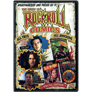 THE STORY OF ROCK N ROLL COMICS DVD