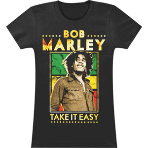 Bob Marley Take It Easy Junior Top Front