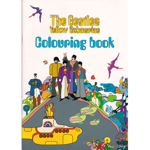 Beatles Yellow Submarine Coloring Book Front