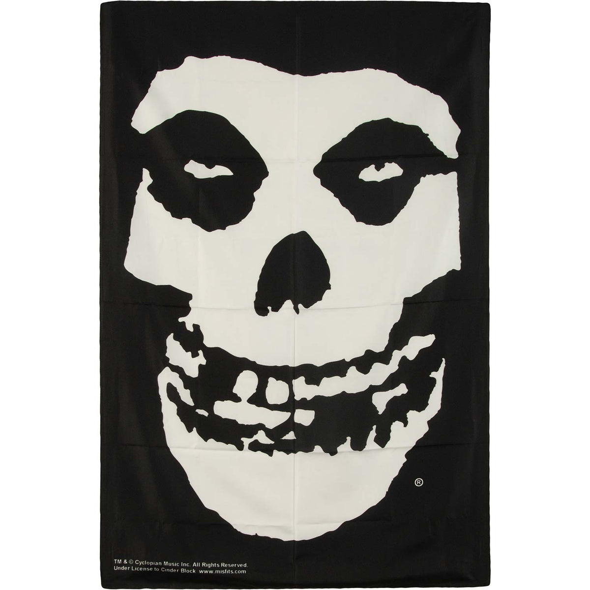 Misfits Skull Poster Flag Front