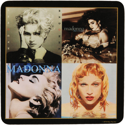 Madonna Albums Coaster Front