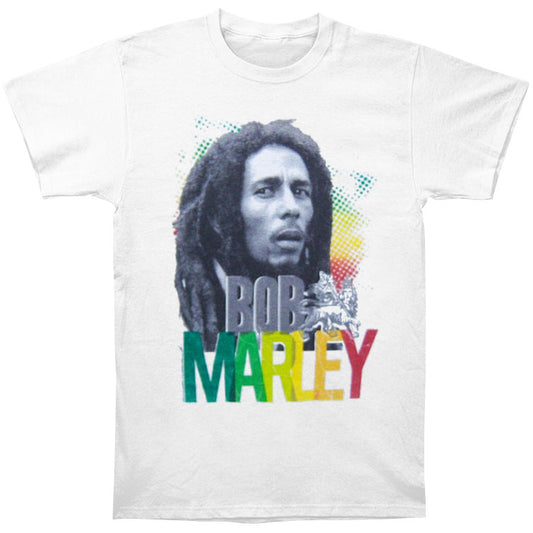 Bob Marley Flag Colors T-shirt Front
