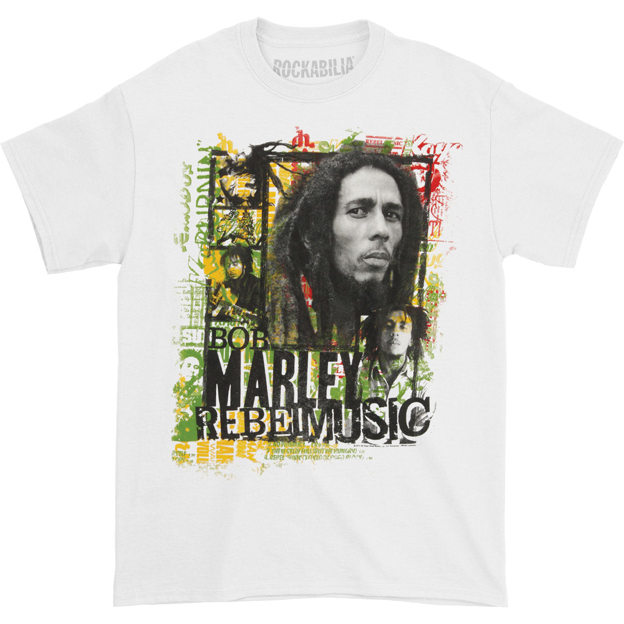 Bob Marley No Woman No Cry T-shirt Front