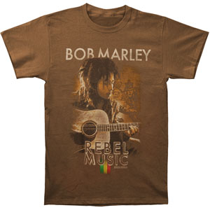 Bob Marley Rebel Music T-shirt