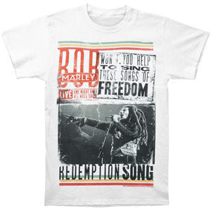 Bob Marley Won't You Help To Sing T-shirt Front