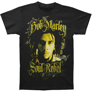 Bob Marley Yellow Logo T-shirt Front