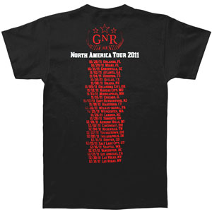 Guns N Roses Scream 2011 Tour T-shirt