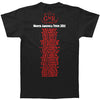 Scream 2011 Tour T-shirt