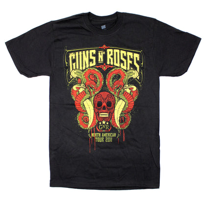Guns N Roses Snakes & Skull T-shirt