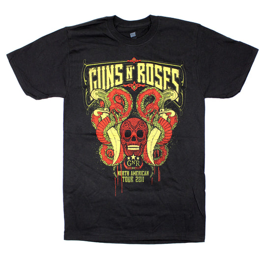 Guns N Roses Guns N Roses Snakes & Skull T-shirt