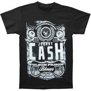 Johnny Cash Live at Folsom Prison T-shirt Front