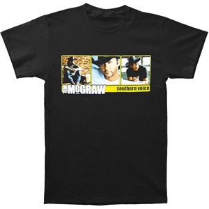 Tim Mcgraw Tri Photo 2010 Tour T-shirt