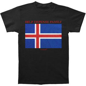 Self Defense Family Iceland Black T-shirt